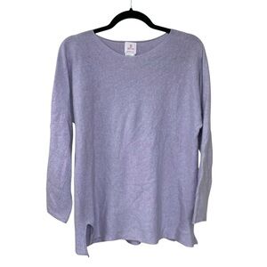 B BETTA Wool Cashmere Silk Blend Sweater Lavender M